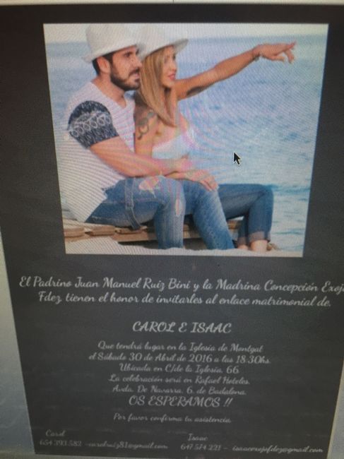 Que os parece este tipo de invitación - 2