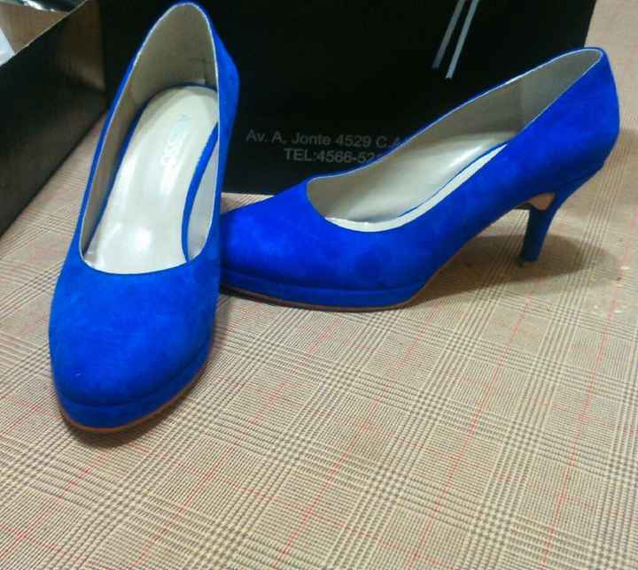 Mis zapatos listos - 1
