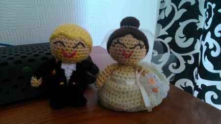 novios ganchillo