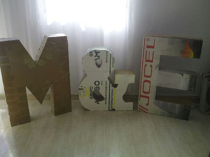 Mis letras xl en proceso!!! - 1