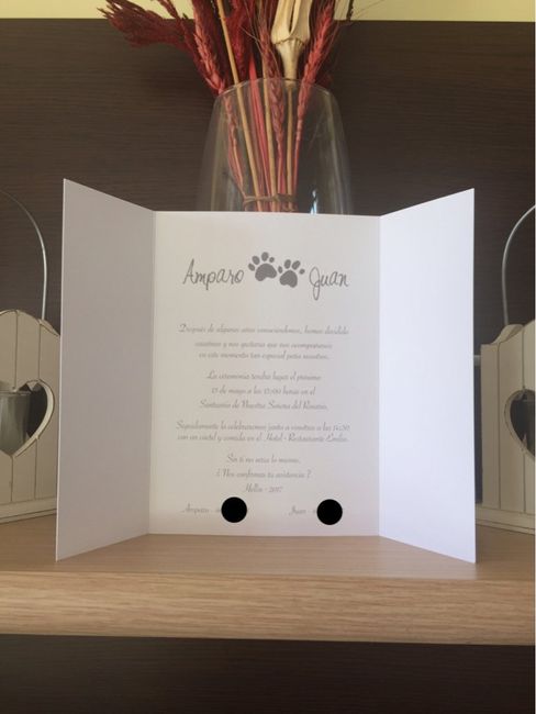 Nuestras invitaciones 🐾 - 3