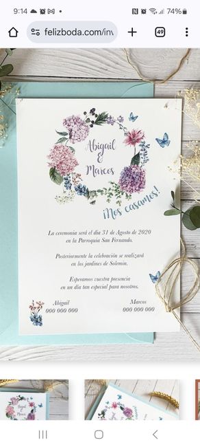 Qué invitación os gusta más? 3