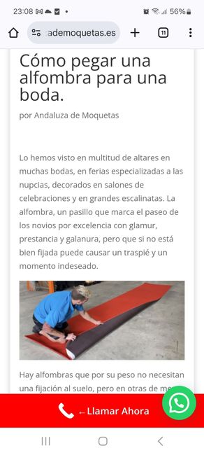 ¿Alfombra o moqueta? 1