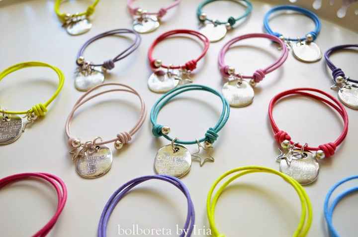 pulsera chapitas