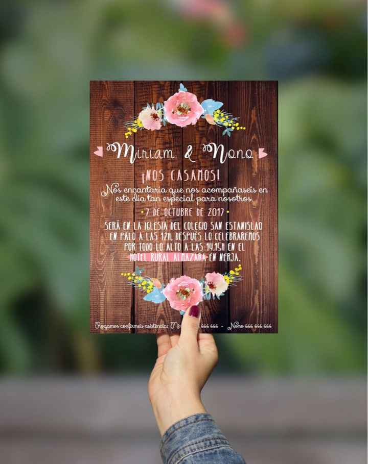 X fin mis invitaciones! - 1