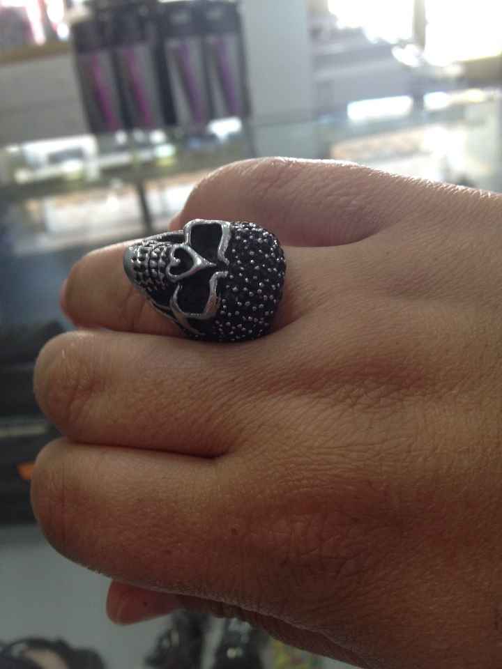 mi anillo de pedida jajajaja