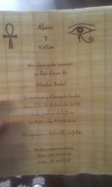 Mis invitaciones