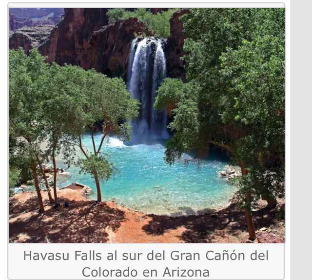 Havasu falls(gran cañon) - 1