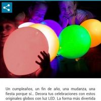 Suelta de globos led si o no? - 1