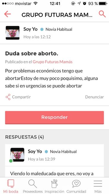 Duda sobre aborto. - 2