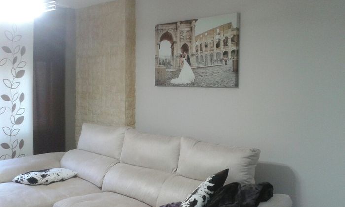 Como poner las fotos de boda en casa - 1