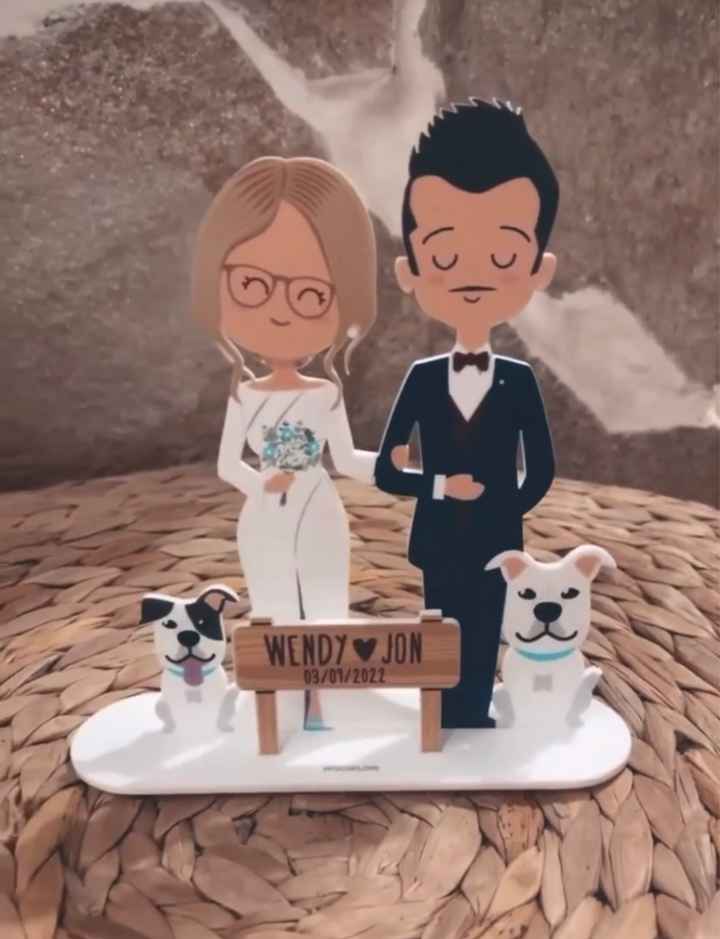 Figura novios personalizada - 1