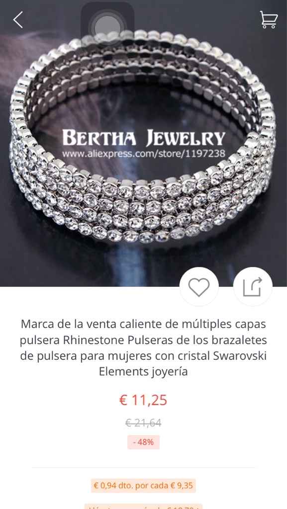 Brazalete Swarovski: alguno similar más barato?? - 1