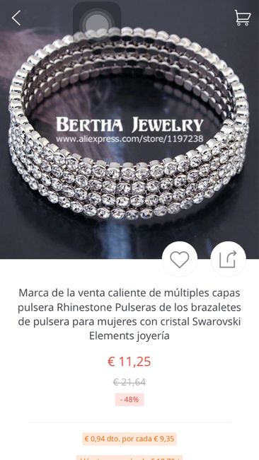Brazalete Swarovski: alguno similar más barato?? - 1