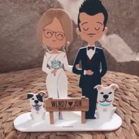 Figura novios personalizada - 1