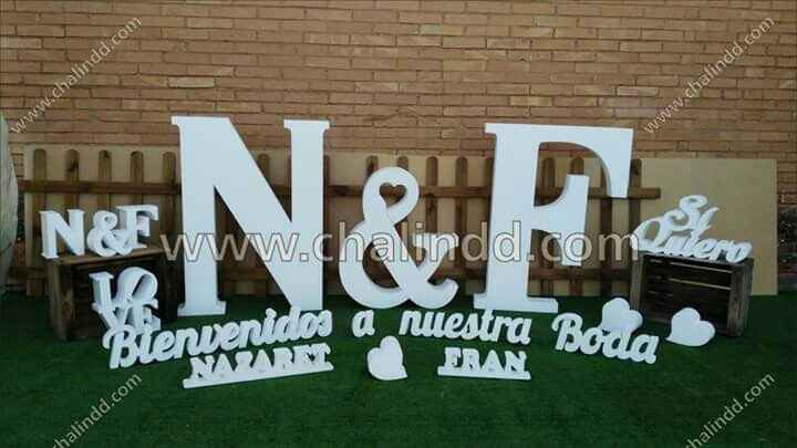 Letras chalind diseño - 1