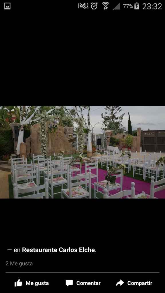 Alfombra fucsia entrada banquete - 2