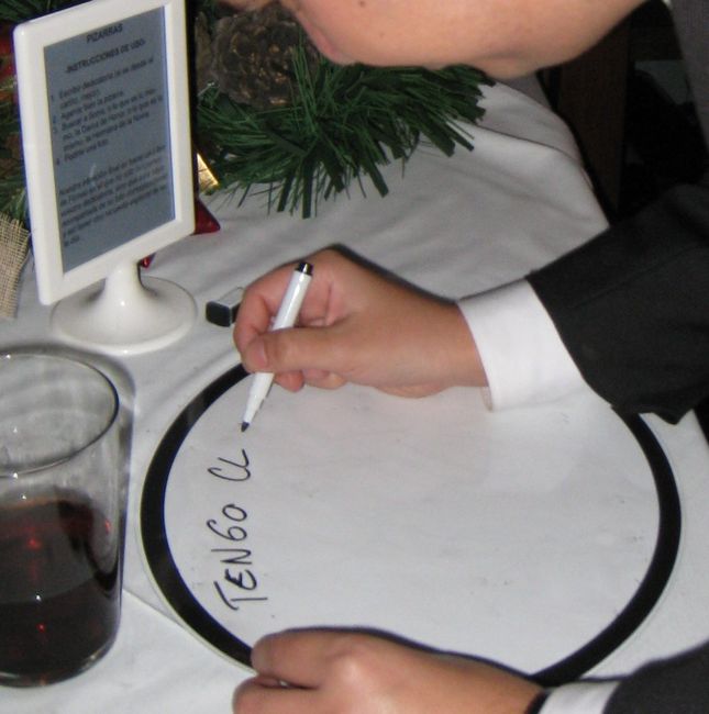 Pizarras de firmas