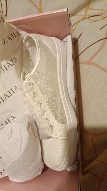 Zapatillas deportivas de novia 1