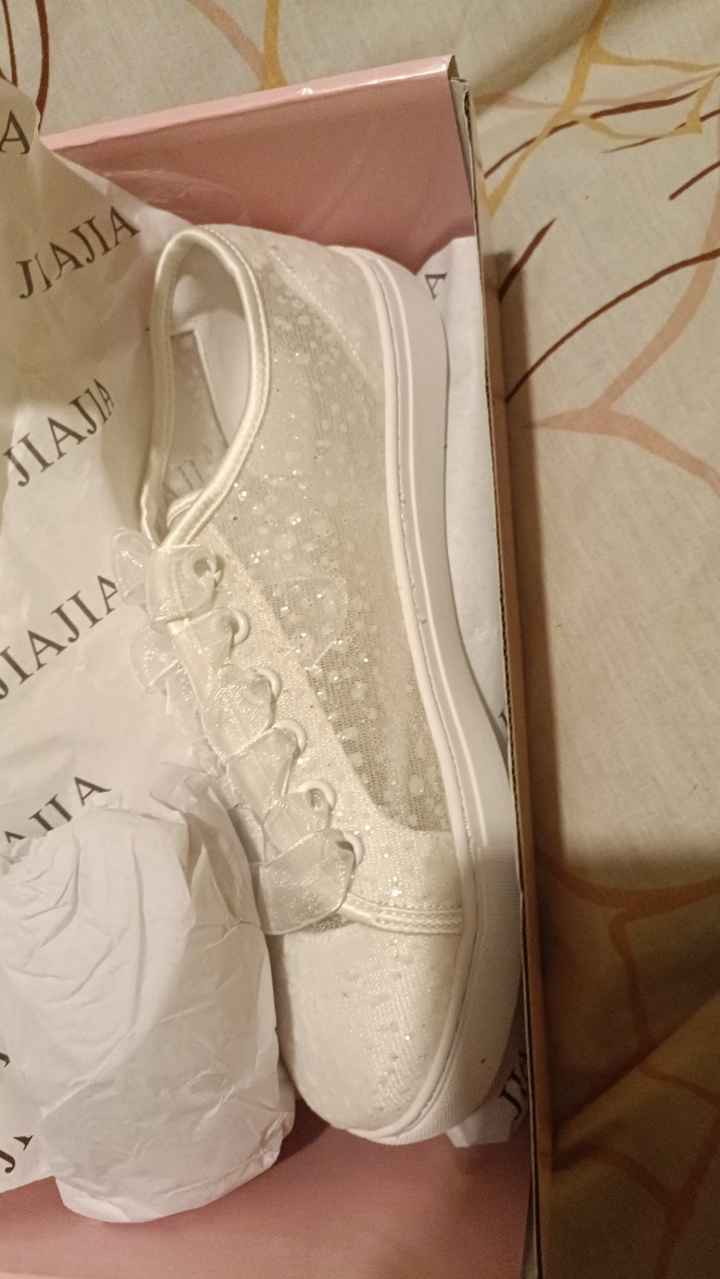Zapatillas deportivas de novia - 1