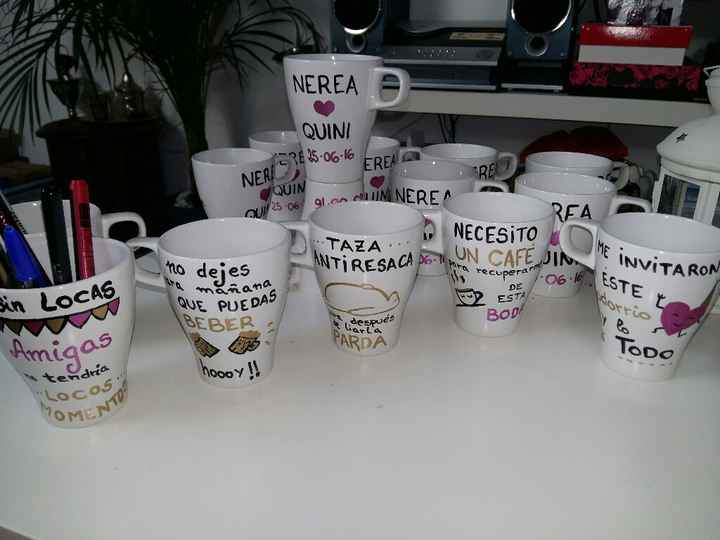 Los tazas en proceso. ... jeje - 1