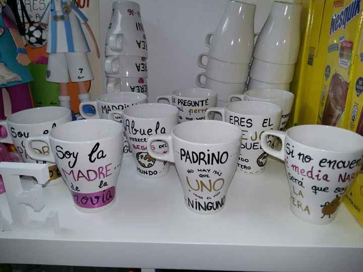 Los tazas en proceso. ... jeje - 2