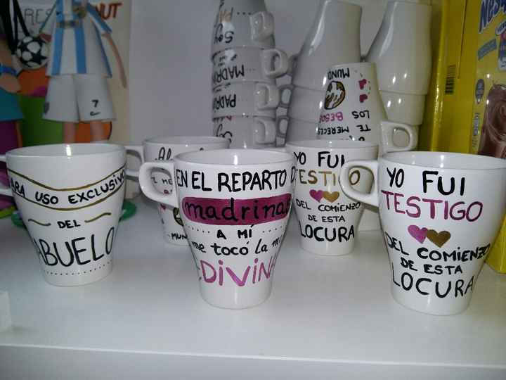 Los tazas en proceso. ... jeje - 3