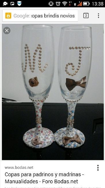Decoración de copas. - 2