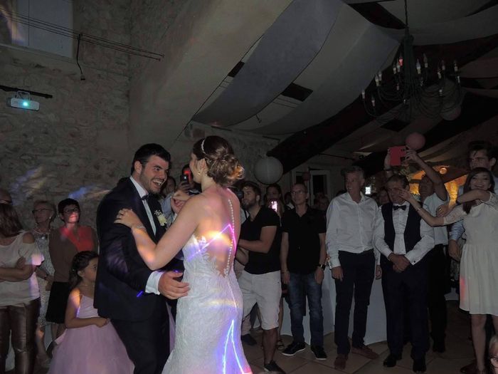 Nuestro primer baile como Mr. y Mrs.