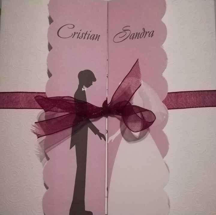 Ya tenemos nuestras invitaciones de boda!!!! 😍❤ - 1