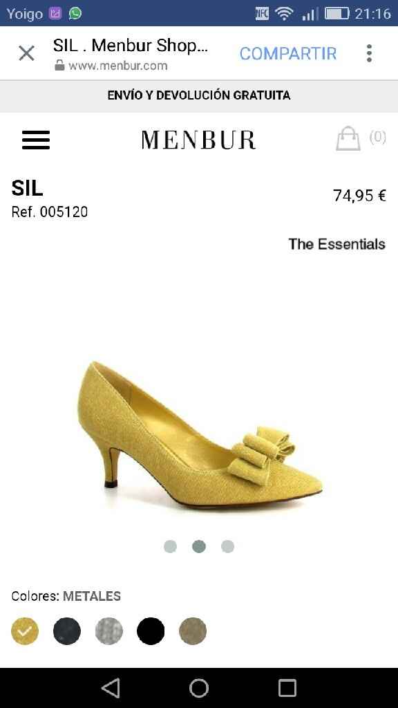 Zapatos amarillos barcelona - 2