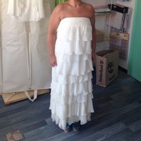 Desastre arreglo de mi vestido