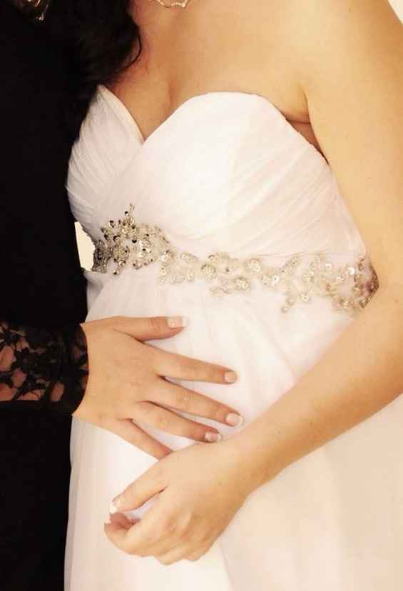 Vestidos de novia pre-mamá - 2