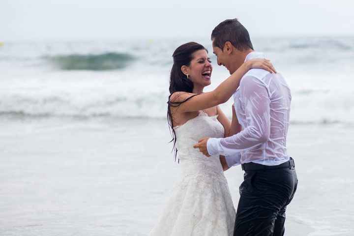 Vuestras fotos postboda en la playa! - 17