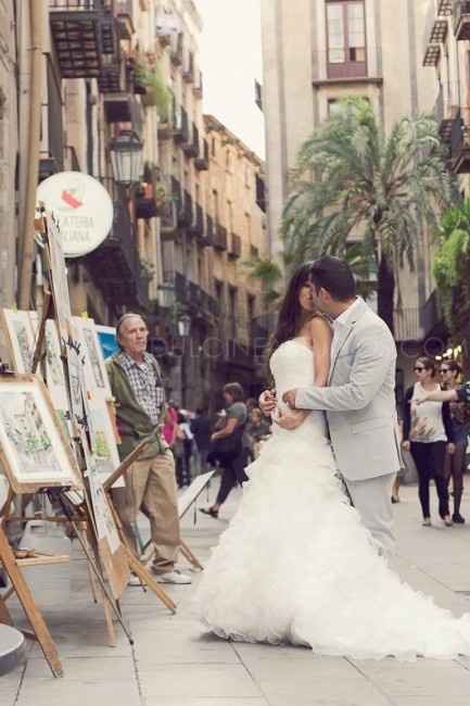 Escenarios post Boda en Barcelona !