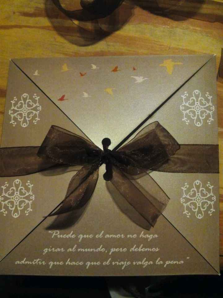 Dar un toque especial al sobre de invitacion - 2