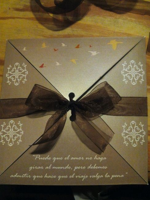 Dar un toque especial al sobre de invitacion - 2