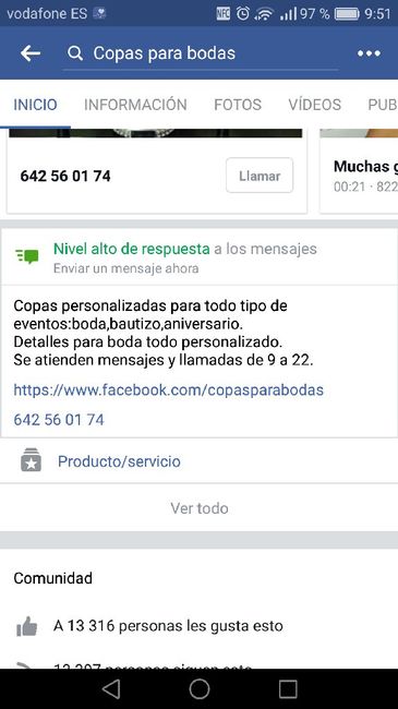 Copas para novios - 1