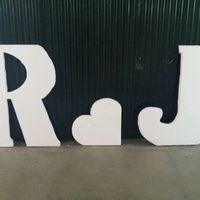 Letras gigantes - 1