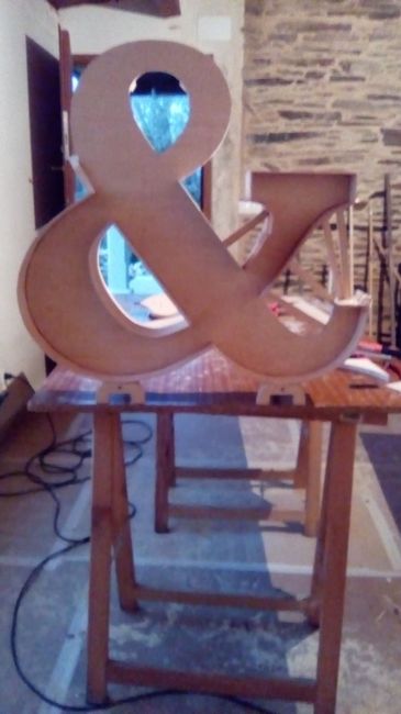 Letras madera - 2