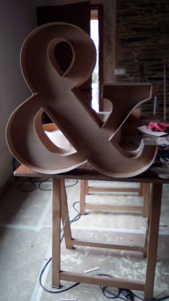 Letras madera - 1