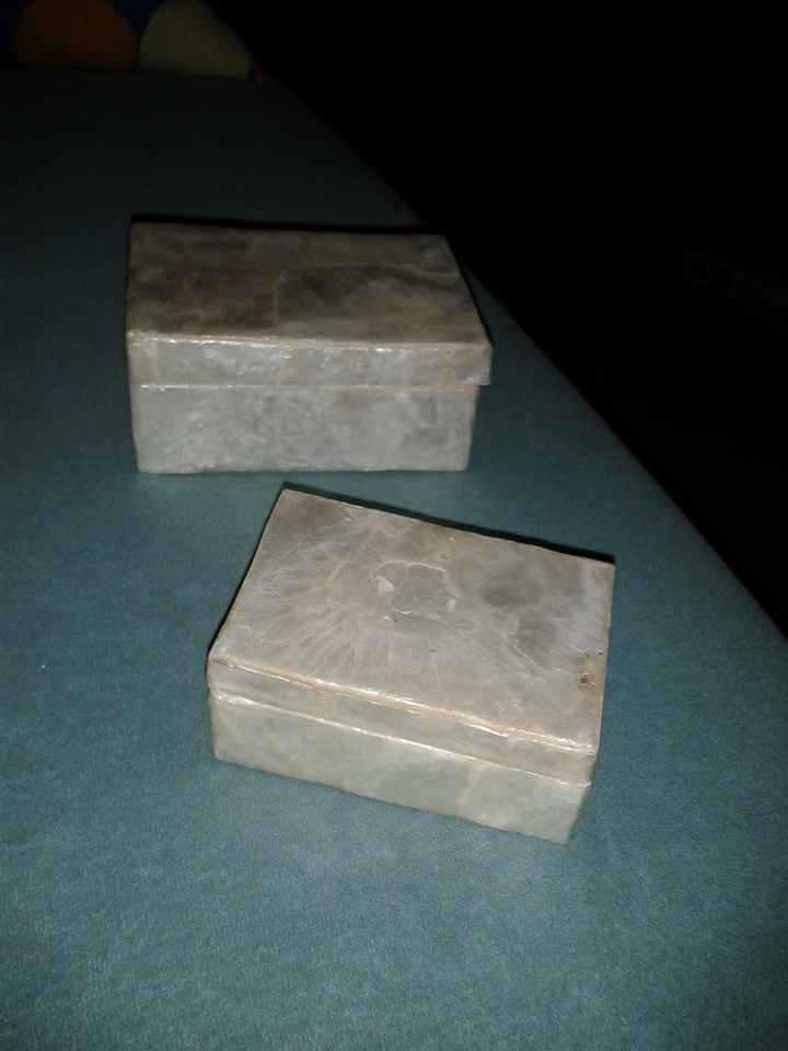 Cajitas para anillos y arras