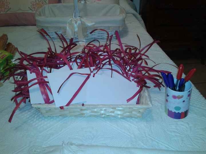 Cartulinas para el arbol de los deseos