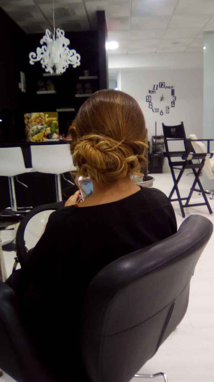 Prueba peinado 💇🏼‍♀️💁🏼‍♀️ - 1