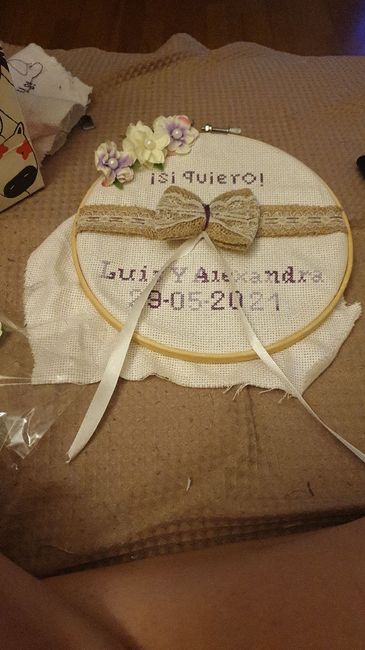 Porta alianzas casero 1