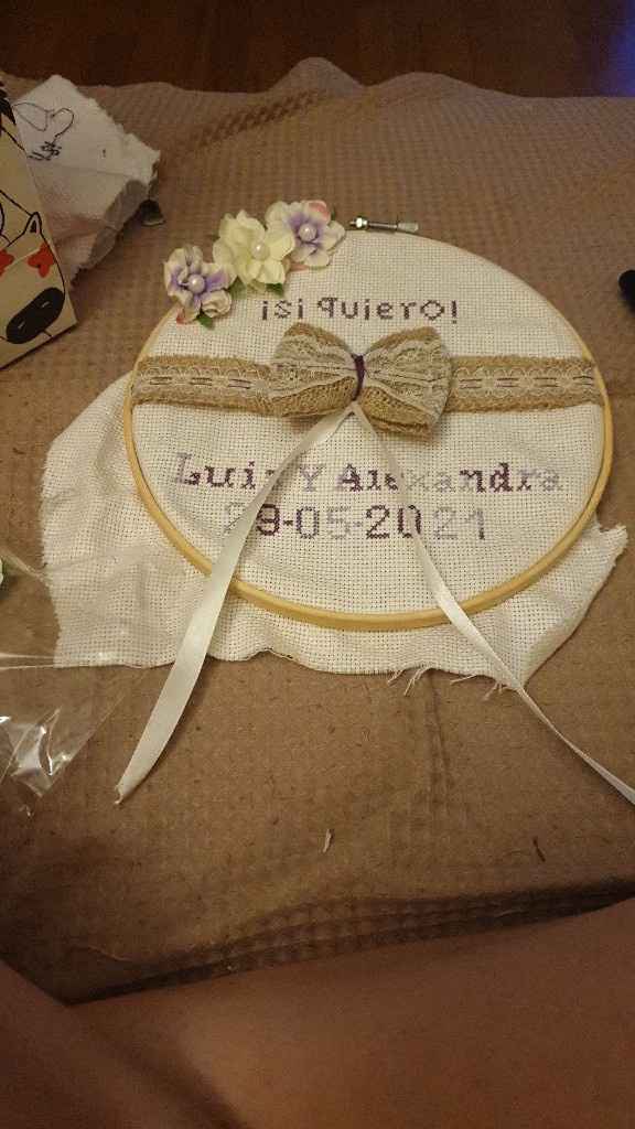 Porta alianzas casero - 1