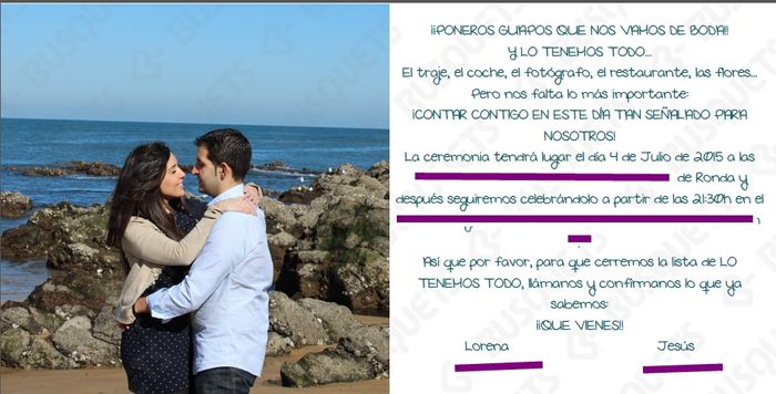 invitación