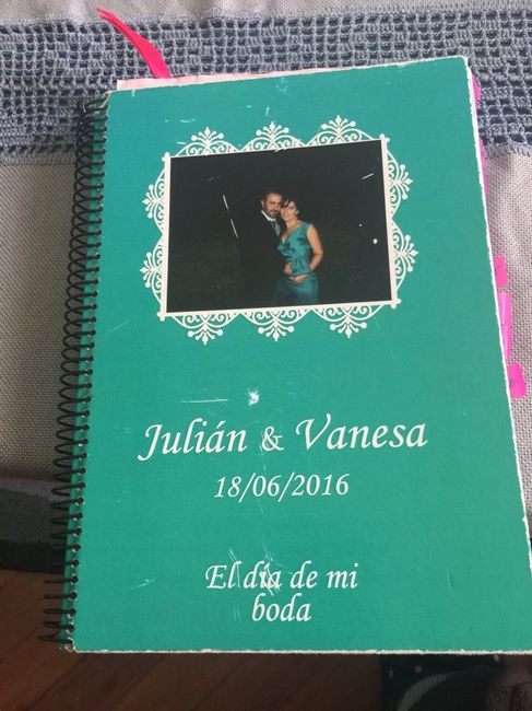 Comprar agenda boda - 1
