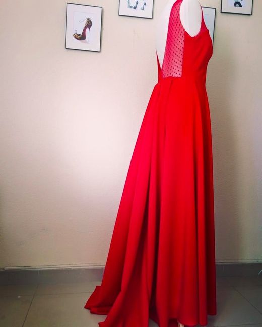 vestido rojo