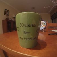 Taza para testigo
